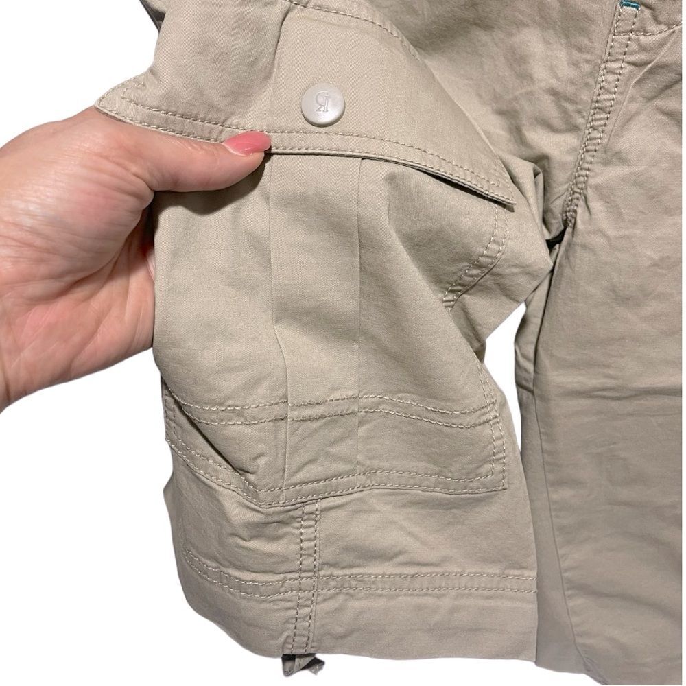 Grey Rivets Men’s Messenger Cargo Shorts - Picture 4 of 7